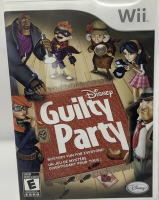 Disney Guilty Party Nintendo Wii, 2010 ( No Manual)