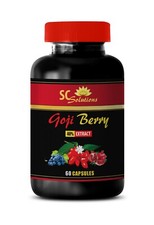 antiinflamatorio - EXTRACTO DE BAYA DE GOJI 40% - Complemento alimenticio 1 Botella 60 Cápsulas