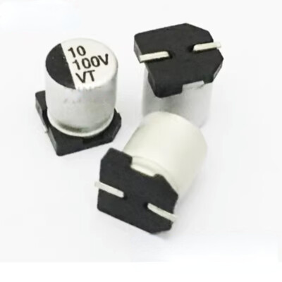 100PCS NEW Chip aluminum electrolytic capacitor 100V10UF 6.3*7.7