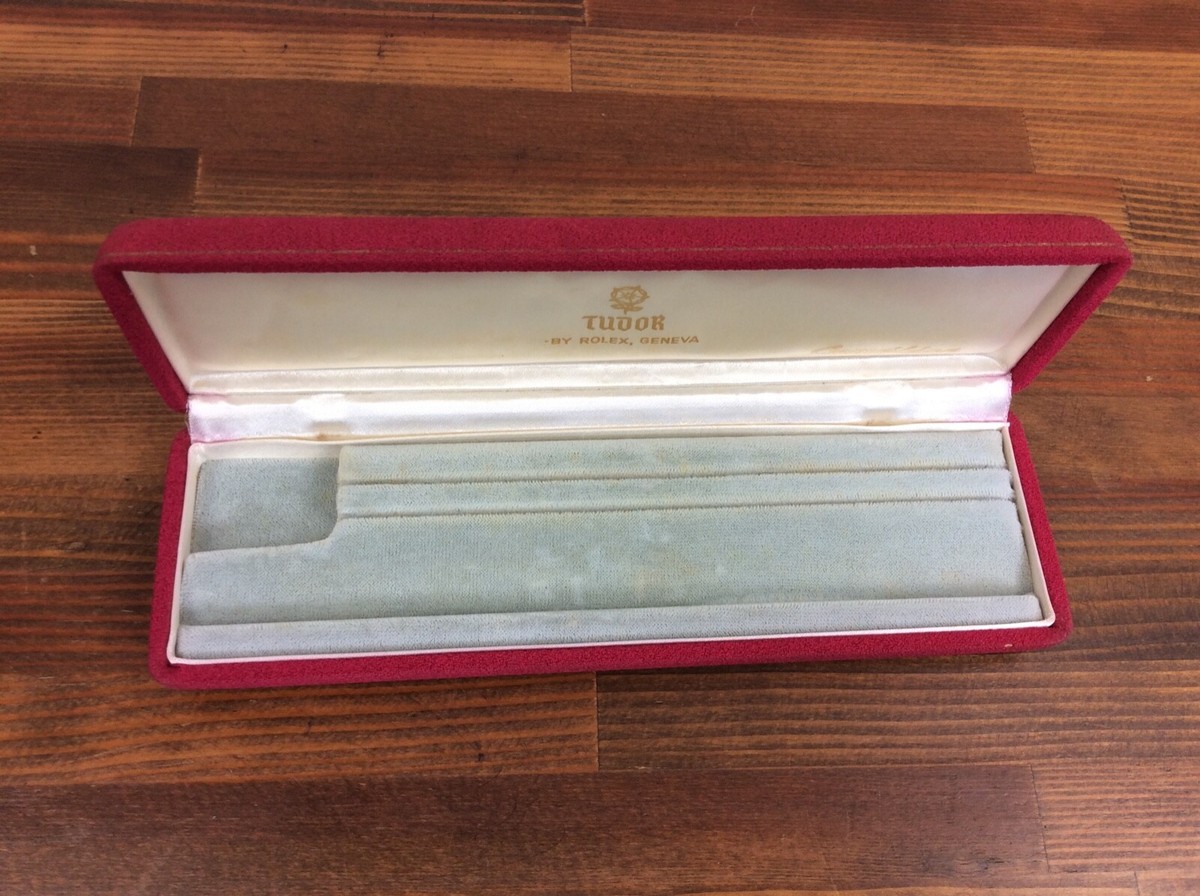 TUDOR 箱 アンティーク Tudor Rare Vintage Long Watch Box + free post | eBay