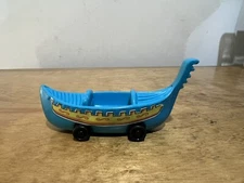 Chik Fil A Rolling Egypt Boat Toy NPI 1995 Missing One Side Decal Rare Item