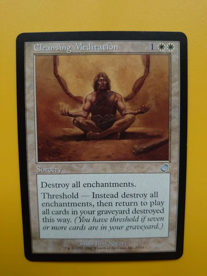 MTG Card. Cleansing Meditation   Sorcery  Torment. As Pictures - Image 3 of 4