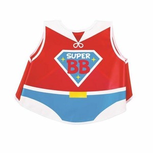 Bavoir Impermeable Super Heros Rouge Bebe Tablier Enfants Peinture Repas Ebay