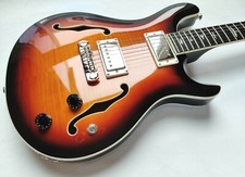 PRS SE Hollowbody II Electric Guitar 2020 Tri-Color Sunburst w/HSC