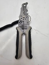 Delixi Wire Cutter Cable Stripping Plier Multifunctional Wiring Hand Tool