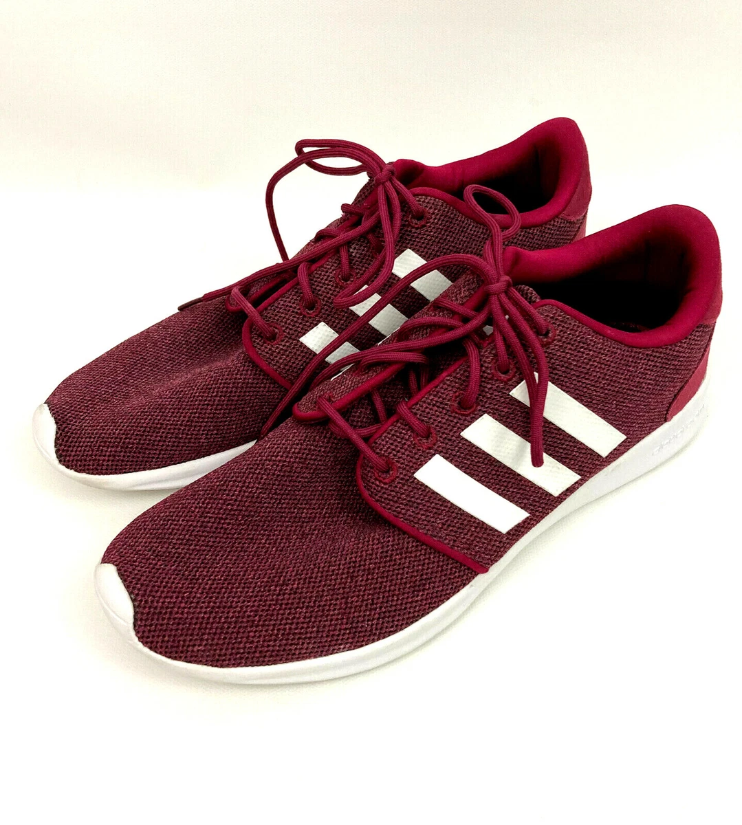 Adidas neo cloudfoam clearance burgundy