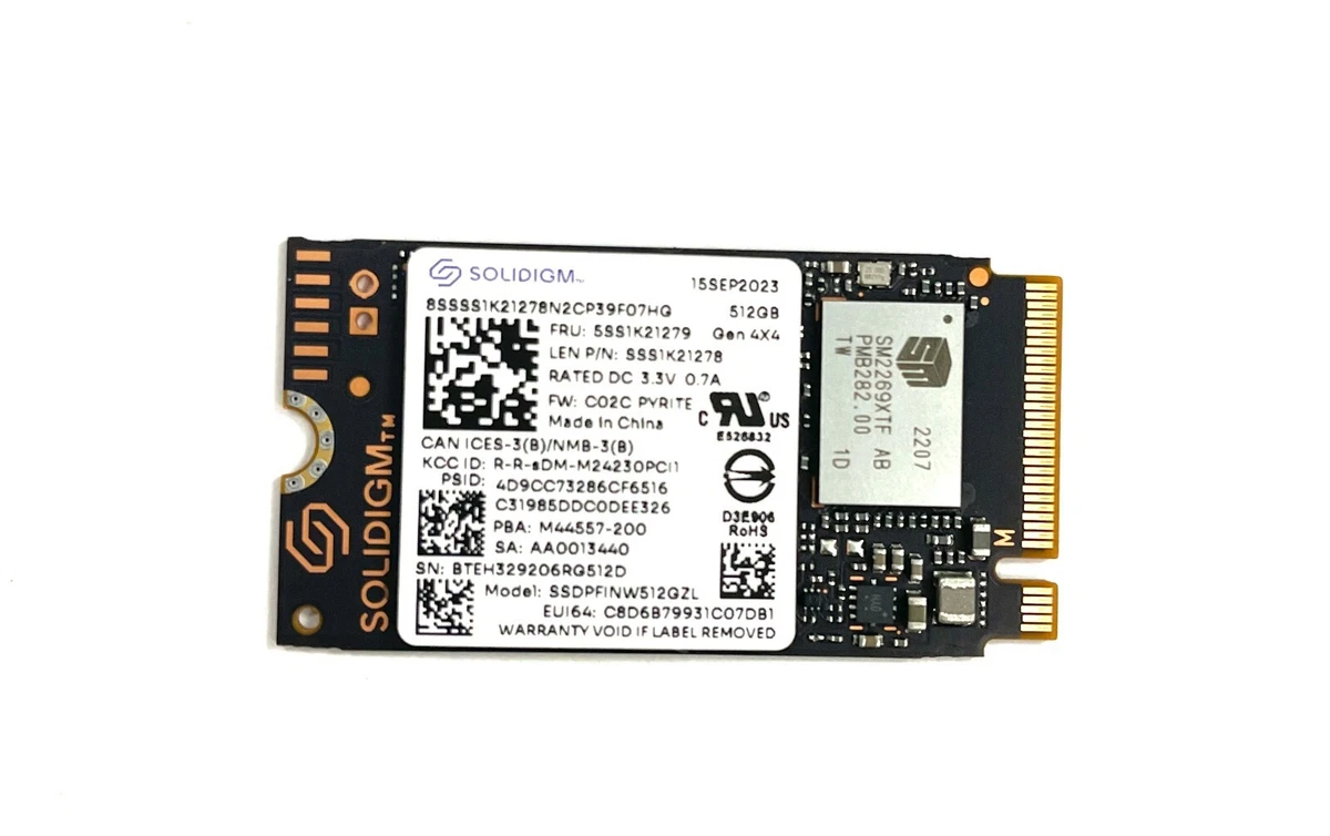 Lenovo 512 GB Solid State Drives for sale | eBay