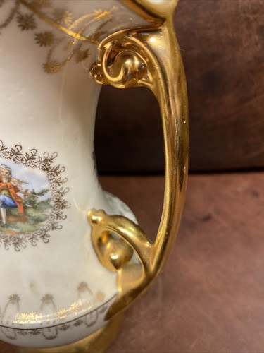 Vintage Abingdon pottery vase victorian 9 inches high - Picture 10 of 11