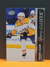 2021-22 Upper Deck FREDERIC ALLARD Young Guns Rookie RC #483 NASHVILLE Predators