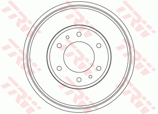 2X TRW Bremstrommel DB4423 FüR Mitsubishi Triton L200 KA4T 16V 4WD KB4T KB9T-image