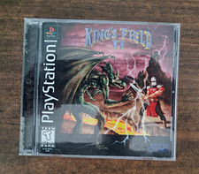 King's Field II PS1 NTSC-U/C T 1997 Action RPG Role Playing Manual Included