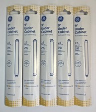 5 Pack GE 9" Under Cabinet 6W Fluorescent Light Bulb F6 T5 Warm White 5 Bulbs