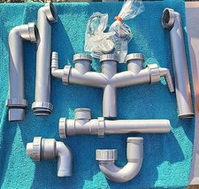 Franke 112.0052.536 Kitchen Sink Plumbing Kit Open Unsure If Complete SEE PHOTOS