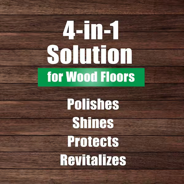 24 Oz. 4-In-1 Hardwood Floor Cleaner and Polish (2-Pack)