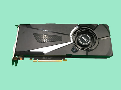 MSI NVIDIA GeForce GTX 1070 AERO 8G OC Grafikkarte, 8GB GDDR5, Gebraucht