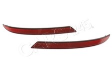 Original BMW F06 F12 M6 640i hinten Stoßstange Reflektoren PAAR NEU 2009-2012