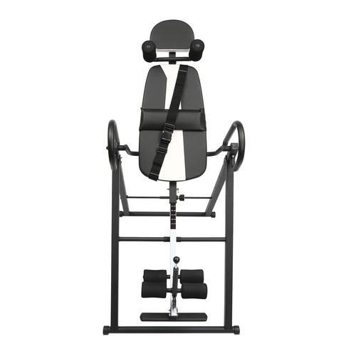 Foldable Inversion Table Teeter Advanced Back Pain Ankle Relief Gravity Fitness - Picture 6 of 17