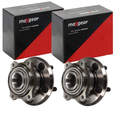 2X MAXGEAR RADLAGER-SATZ HINTEN PASSEND FÜR CHRYSLER 300C DODGE CHALLENGER