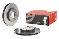 2X Brembo Bremsscheibe Prime Line - UV Coated 09.C171.11 FüR KIA Hyundai RIO UB