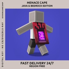 Minecraft Cape | Region Free | MC | Java & Bedrock Edition | PC | Todas las plataformas