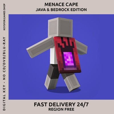 Minecraft Cape | Region Free | MC | Java & Bedrock Edition | PC | All Platforms