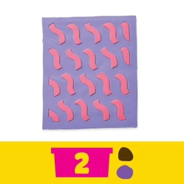 Play-Doh Barbie Fashionista Volantes Diseñador Muñeca Set, Regalos de Navidad para Niños Foto 4 de 4