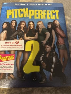 Pitch Perfect 2 (Blu-ray/DVD, 2015) Anna Kendrick, Rebel Wilson New Sealed