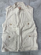 Vintage Banana Republic Men  s Safari Vest M Multi Pocket Fishing Photography