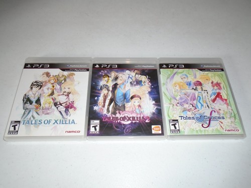 Tales of Xillia 1, 2 & Graces f mit Hüllen! ☆☆ (PlayStation 3) PS3 Namco Spiele