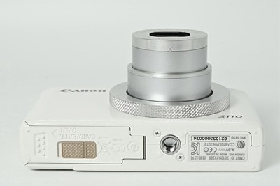 Mint+] Canon PowerShot S110 White 12.1MP 5x Compact Digital Camera