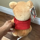 Vintage The Disney Store Valentine Pooh With Flowers Plush Bear 12" Tall — photo 3