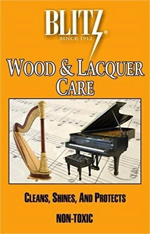 Piano Polish Blitz Wood and Lacquer Care