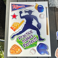 Vintage 2003 Baseball Bulletin Board Set