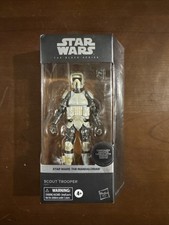 NEW SEALED Hasbro Star Wars Black Series Carbonized Scout Trooper Mandalorian