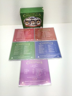 Time Life Music The Glory Of Christmas 5 Disc Collection Music CD