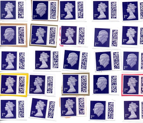 25 unfranked first class stamps on paper | eBay UK
