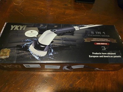 YKYI Electric 8 in 1 Cleaning Brush With Voice Assistant - ANS-8051A 3 Speed