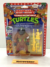 1992 PLAYMATES TMNT MUTANT MILITARY 2 DIMWIT DOUGHBOY ROCKSTEADY MOSC