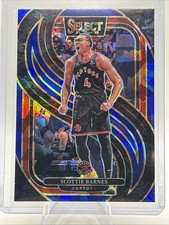 2024-25 Panini Select Premier Level Blue Cracked Ice Prizm Scottie Barnes #125