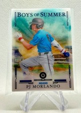 2025 Panini Boys of Summer PJ Morlando Purple Parallel 15/49 #29 - Marlins