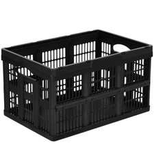 Collapsible Storage Bins with Lids, 45L, 1 Pack