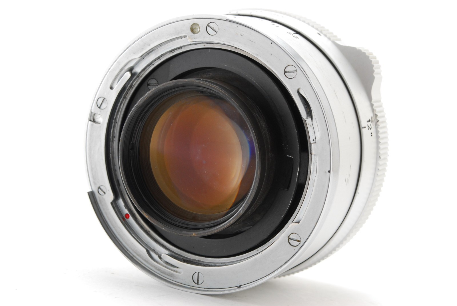 Carl Zeiss Planar 50 mm F2 attacco Contarex obiettivo fotocamera reflex argen... foto 6