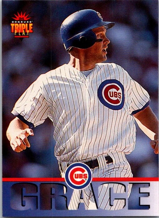 1994 Triple Play Mark Grace  72 Chicago Cubs