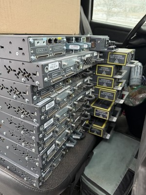 Cisco C3KXMN-1g network switches. They still work perfectly fine.