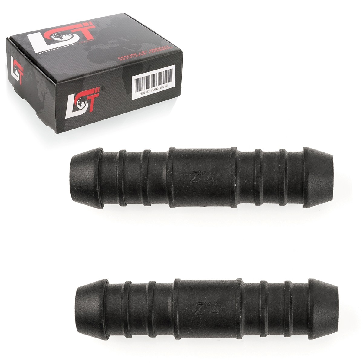 2x PA hose Polyamide PA6 hose connector petrol oil resistant 14 mm for SKODA