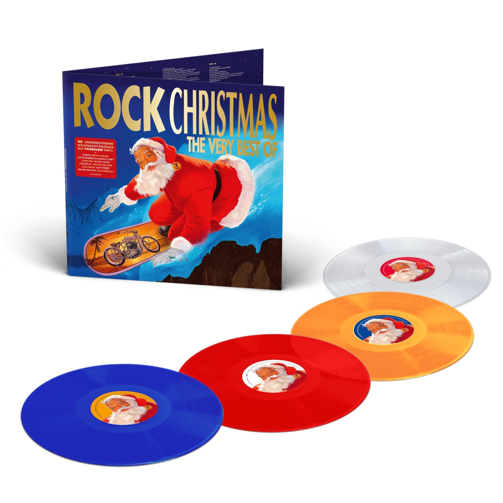 Various Artists ROCK CHRISTMAS – The Very Best Of (New Edition 2024) 4LP (Vinyl)