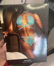 Ann Summers Infinite Crouchless Set  New 8-10 In Box