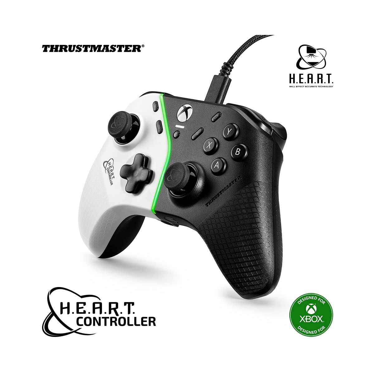Manette THRUSTMASTER HEART avec sticks magnétiques haute précision