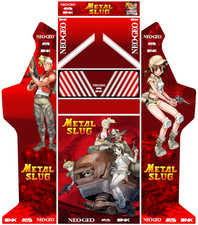 Grafica Bartop Cabinato Arcade Adesivi Pandora Box Metal Slug