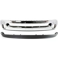Front Bumper Kit For 2002-2008 Dodge Ram 1500 Fits Ram 2500 Fits Ram 3500 Chrome